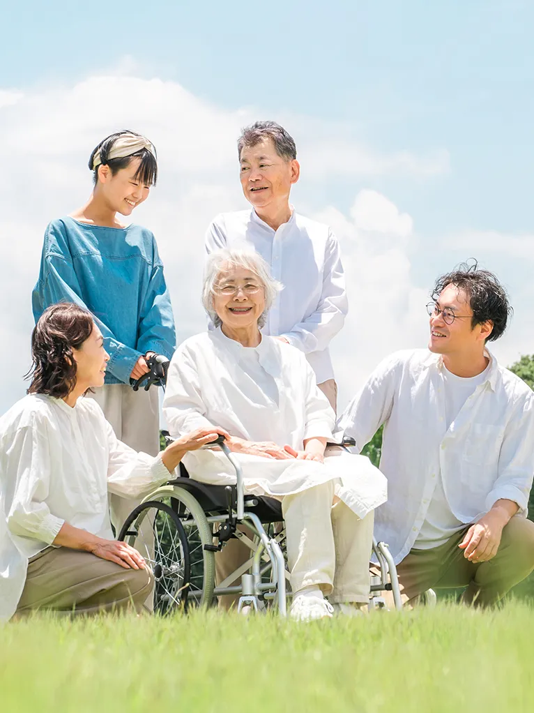 家族団欒の画像